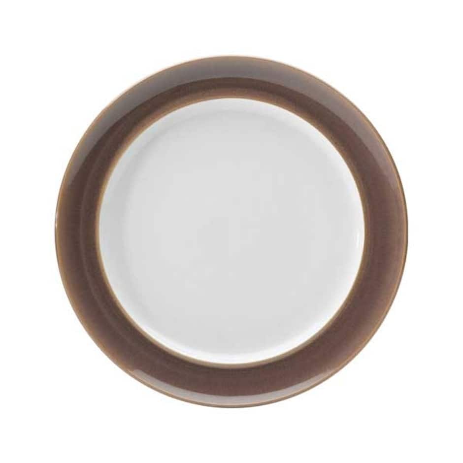 Denby Truffle Wide-rimmed Dinner Plate
