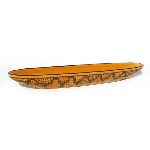 Honey Design Olive Boat (Tunisia) Serving Pieces