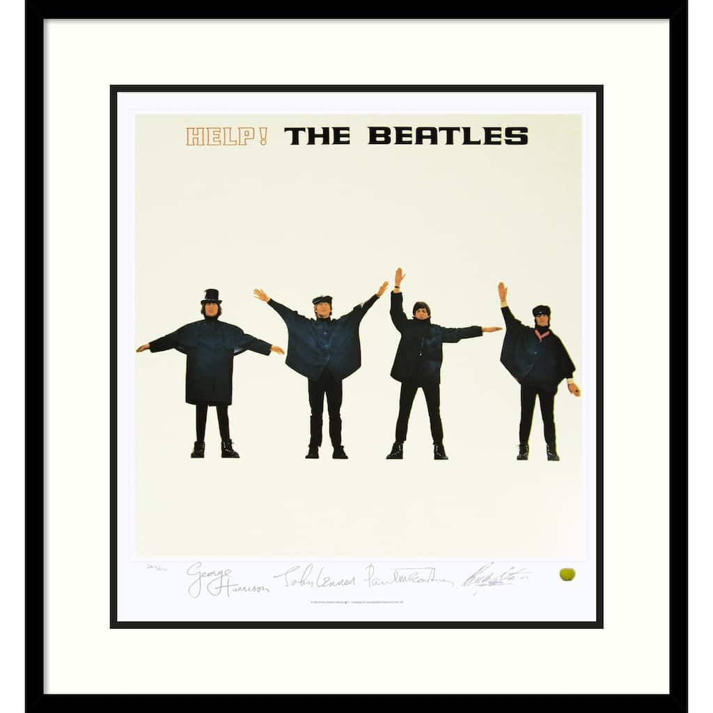 The Beatles Help (Album Cover) Framed Art Print