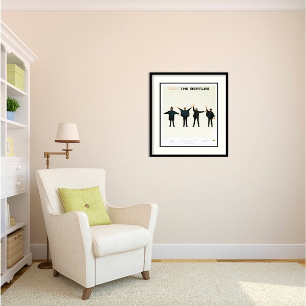 The Beatles Help (Album Cover) Framed Art Print - Bed Bath