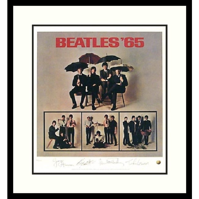Limited Edition The Beatles '65' (Album Cover) Framed Art Print Free