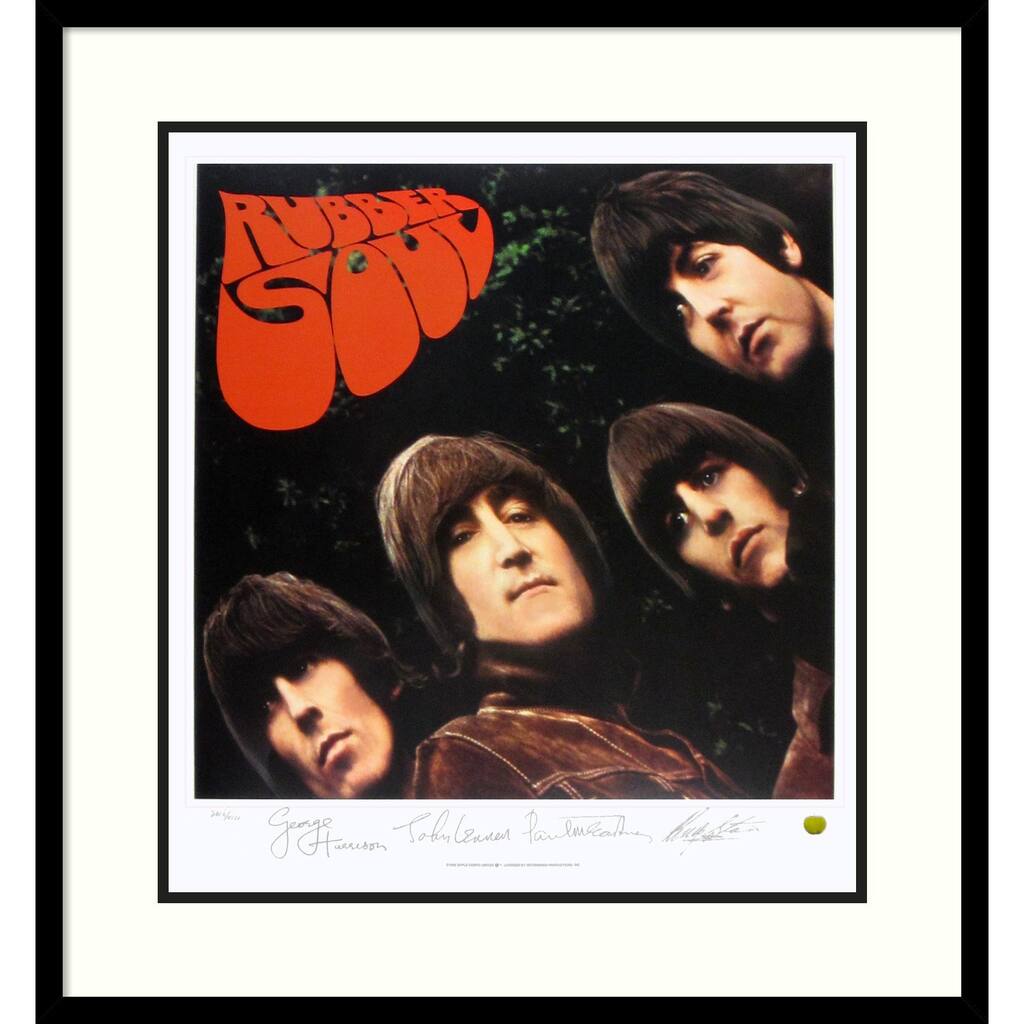 The Beatles Rubber Soul (Album Cover) Framed Art Print