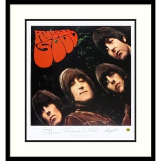 The Beatles Rubber Soul (Album Cover) Framed Art Print - Bed Bath