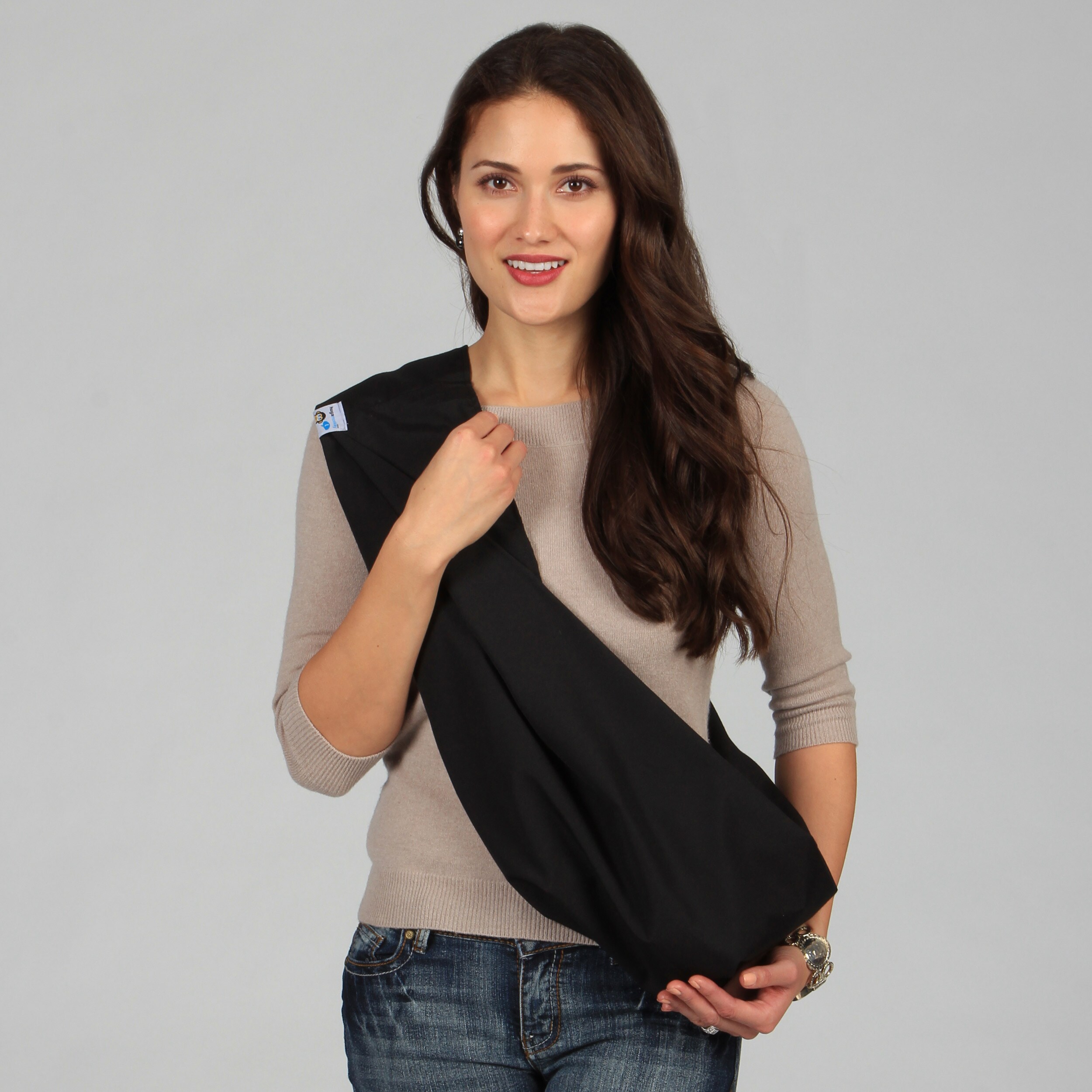 black baby sling