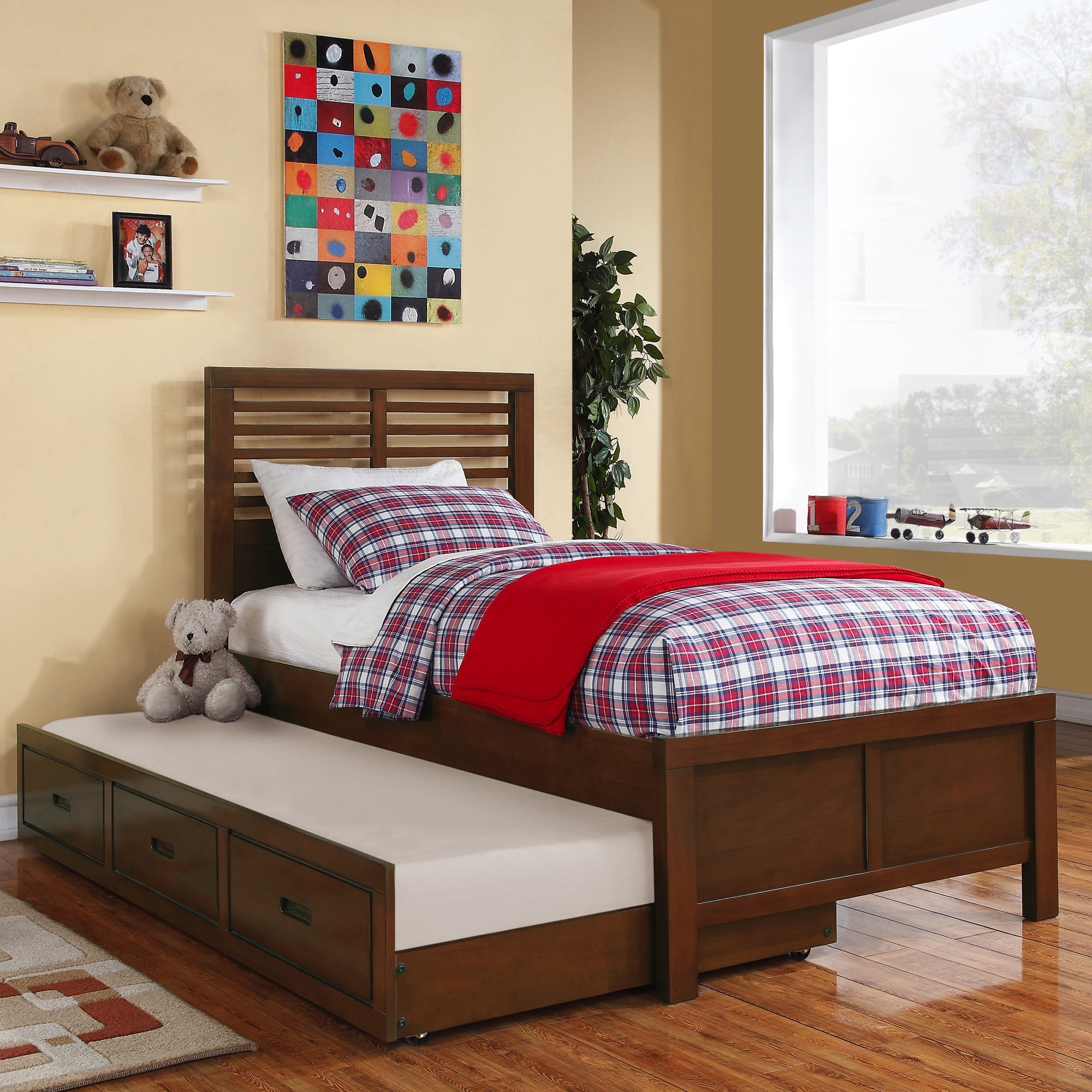 Ferris Twin Captains Bed With Trundle Unit