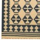 preview thumbnail 3 of 4, Handmade Wool Kilim Rug (India) - 5'6 x 7'11