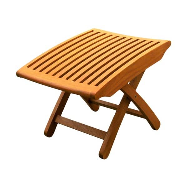 International Caravan Royal Tahiti Folding Wood Foot Rest International Caravan Royal Tahiti Folding Wood Foot Rest