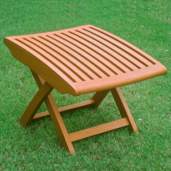 International Caravan Royal Tahiti Folding Wood Foot Rest International Caravan Royal Tahiti Folding Wood Foot Rest