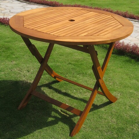 International Caravan Royal Tahiti 36-inch Folding Table