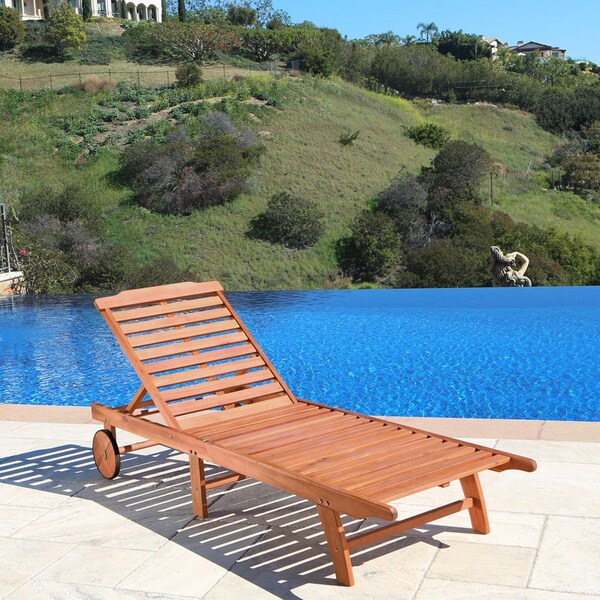 Shop Eucalyptus Single Chaise Lounge  Free Shipping Today  Overstock