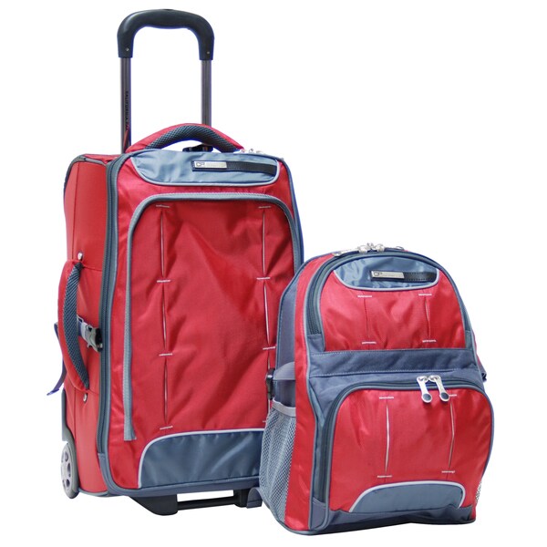 carry on luggage with detachable backpack