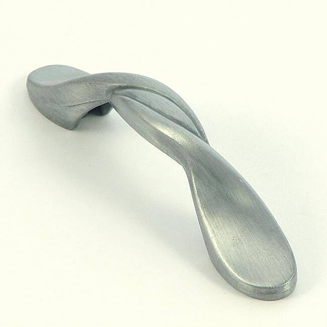 Satin Pewter Swirled Cabinet Hardware Pull (Pack of 25)