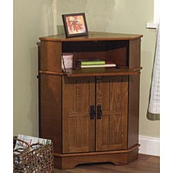 Simple Living Mission Corner Cabinet - 12108652 - Overstock.com 