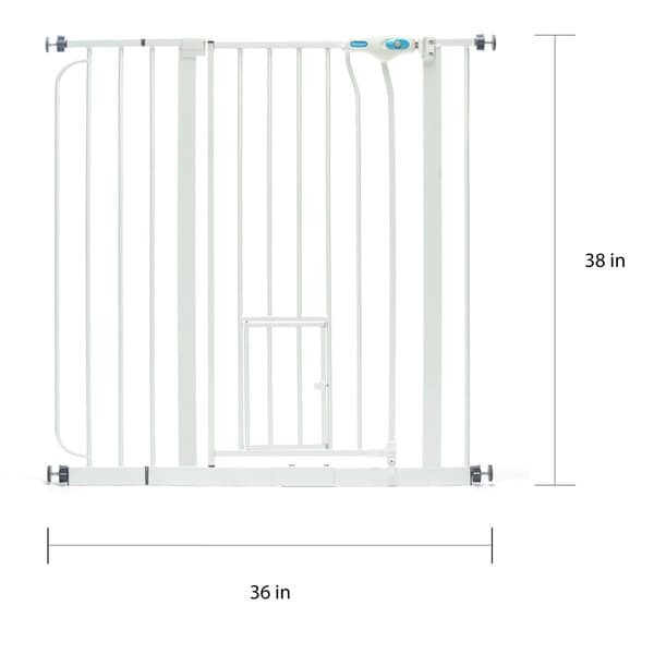 Carlson extra tall walk through outlet gate