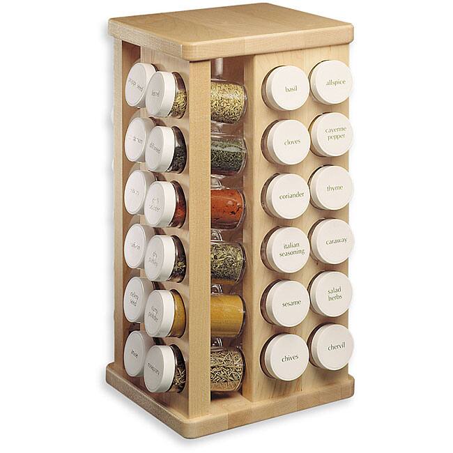 J.K. Adams 48-bottle Spice Carousel