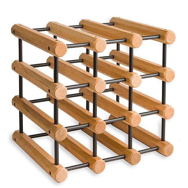 J.K. Adams 12-Bottle Wine Storage Rack, Penguin