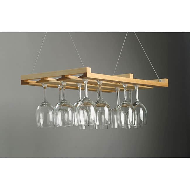 J.K. Adams 18-Inch by 24-Inch Hanging Stemware Rack