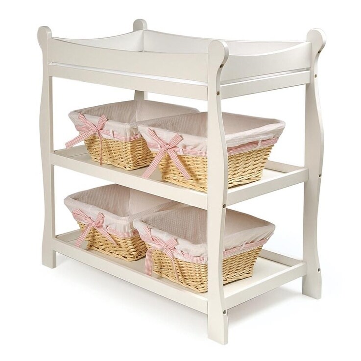 badger basket sleigh changing table