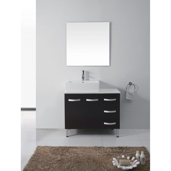 Shop Virtu USA Tilda 36inch Single Sink Bathroom Vanity Set Free