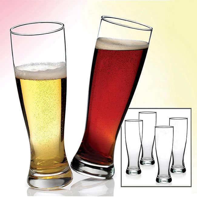 Anchor Hocking 4-piece Grand Pilsner Barware Set