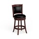 Verona Cherry Swivel 24-inch High Back Counter Height Stool by iNSPIRE Q Classic - Thumbnail 2