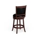 Verona Cherry Swivel 24-inch High Back Counter Height Stool by iNSPIRE Q Classic - Thumbnail 5