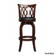 Verona Cherry Swivel 29-inch High Back Barstool by iNSPIRE Q Classic - Thumbnail 7