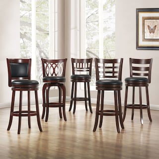 Verona Swivel 29-inch High Back Barstool by iNSPIRE Q Classic