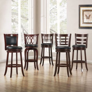 Verona Swivel 29-inch High Back Barstool by iNSPIRE Q Classic
