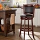 preview thumbnail 2 of 46, Verona Swivel 29-inch High Back Barstool by iNSPIRE Q Classic