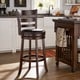 preview thumbnail 7 of 46, Verona Swivel 29-inch High Back Barstool by iNSPIRE Q Classic