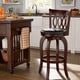 preview thumbnail 4 of 46, Verona Swivel 29-inch High Back Barstool by iNSPIRE Q Classic