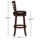Verona Cherry Swivel 29-inch High Back Barstool by iNSPIRE Q Classic - Thumbnail 15