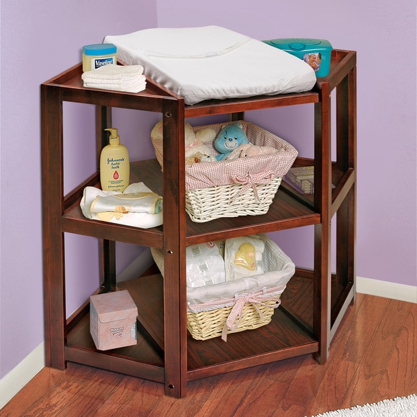 cherry wood changing table