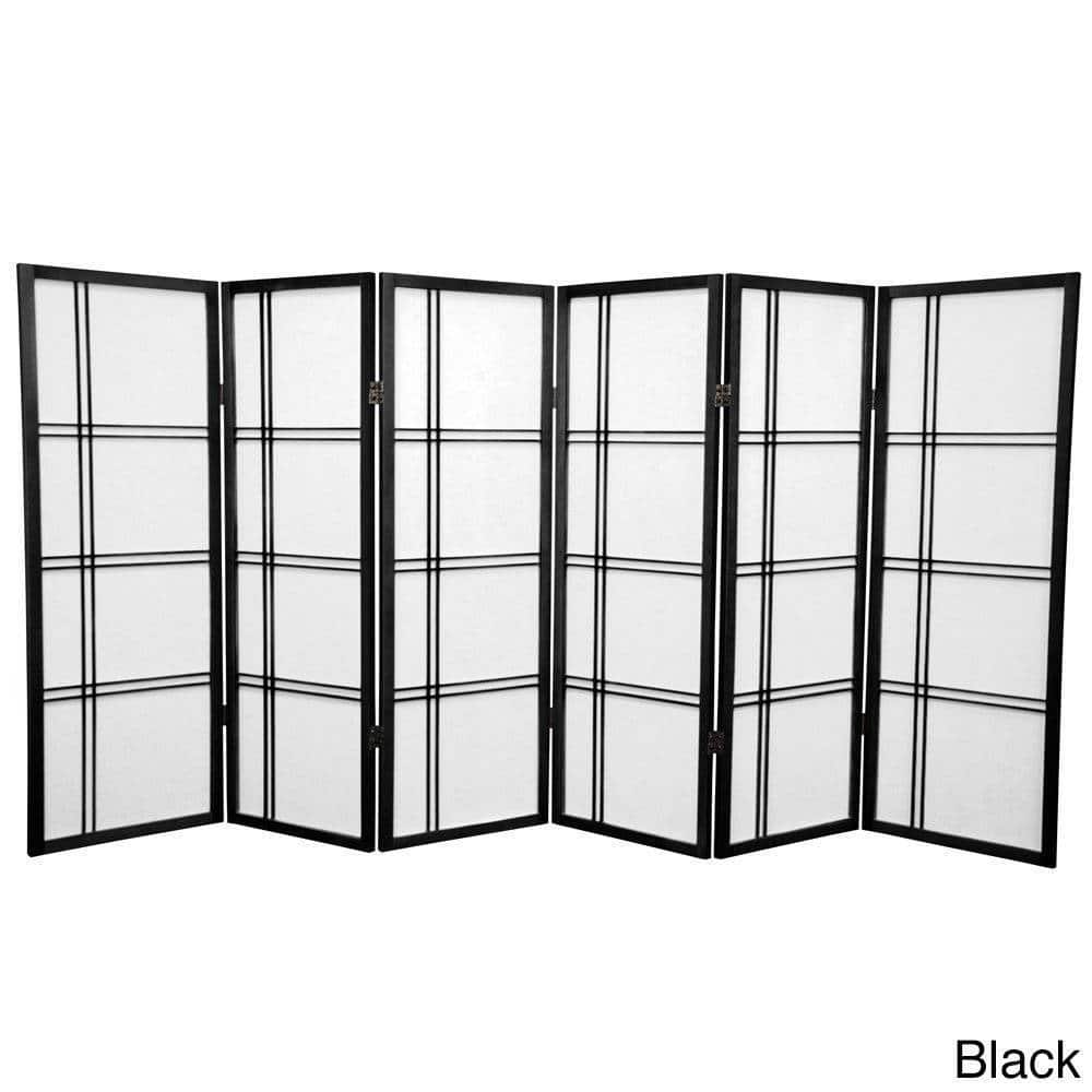 Handmade Spruce Wood 48-inch Double Cross Room Divider (China)