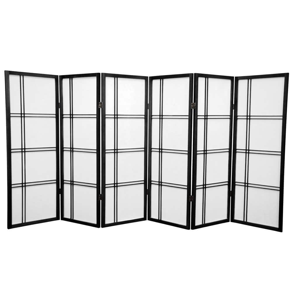 Handmade Spruce Wood 48-inch Double Cross Room Divider (China)