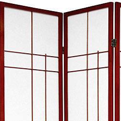 Handmade Spruce Wood 84-inch Eudes Room Divider (China)