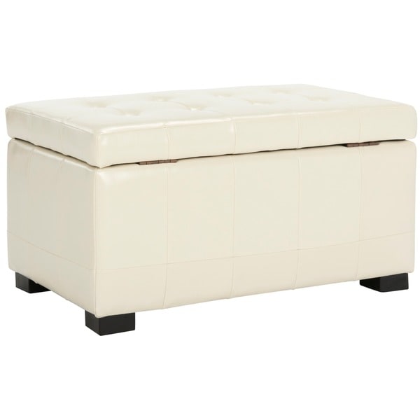 Shop Safavieh Manhattan F White Small Storage Bench