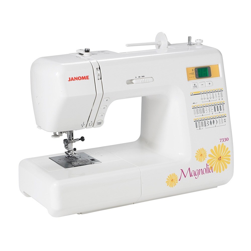 Janome Magnolia 7330 Sewing Machine and Stitch Computerized