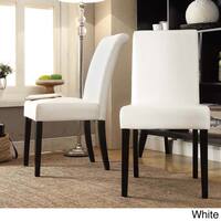 Buy Parson Chairs White Kitchen Dining Room Chairs Online At Overstock Our Best Dining Room Bar Furniture Deals