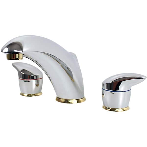 Moen Chrome/ Polished Brass Roman Tub Faucet Bed Bath & Beyond 4109965