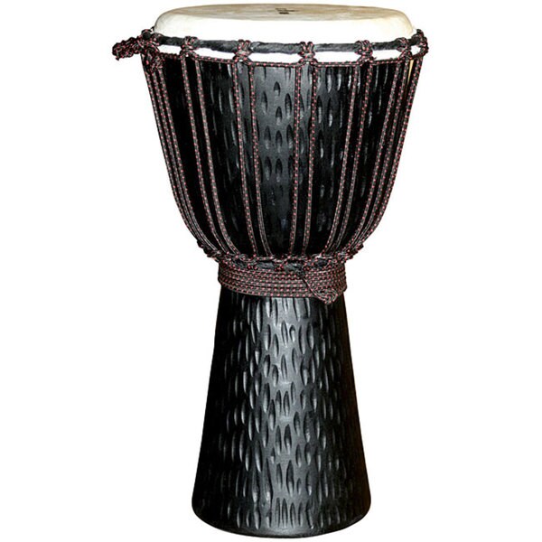 Shop World Rhythm Mahoganywood Djembe with Goatskin Drumheads