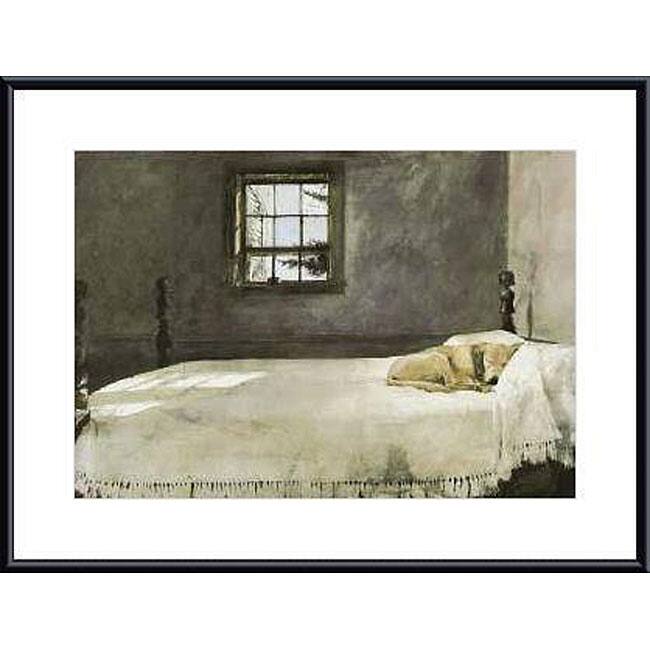 Andrew Wyeth 'Master Bedroom' Metal Framed Art Print