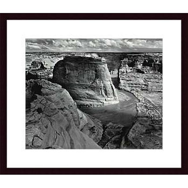 Adams 'Canyon de Chelly National Monument' Wood Framed Art