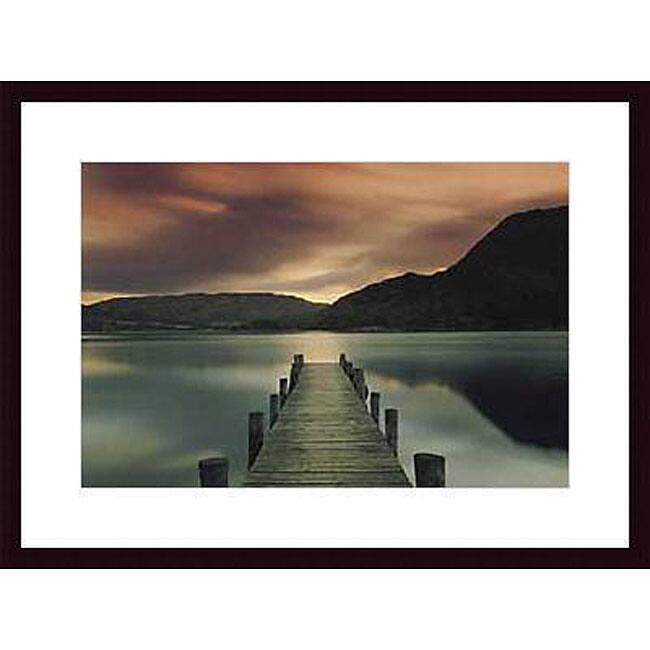 Mel Allen 'Ullswater' Wood Framed Art Print