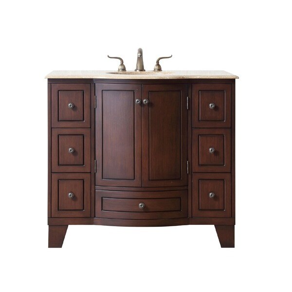 Stufurhome 40 Inch Grand Cheswick Single Sink Bathroom Vanity Stufurhome 40 Inch Grand Cheswick Single Sink Bathroom Vanity