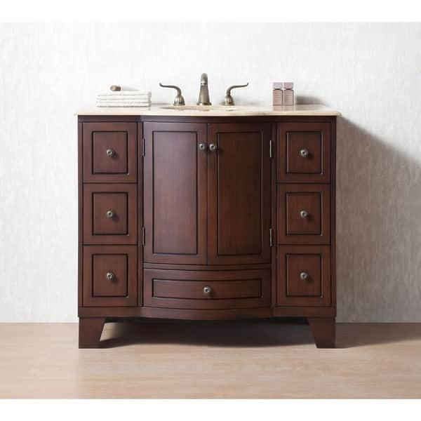 Shop Stufurhome 40 Inch Grand Cheswick Single Sink Bathroom Vanity