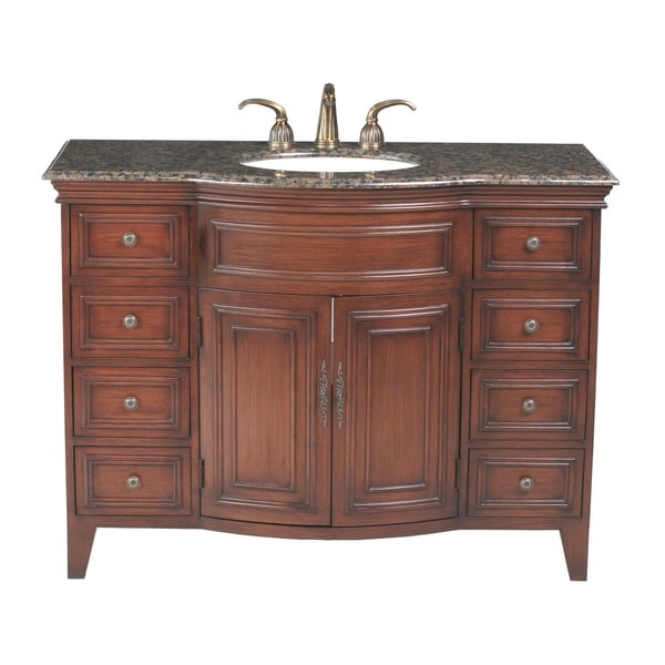 Stufurhome Yorktown 48-inch Single Sink Vanity - 12129930 - Overstock ...