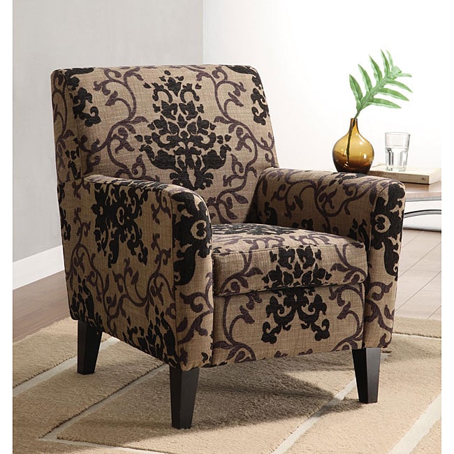 Fiesta Club Chair In Filigree Fabric