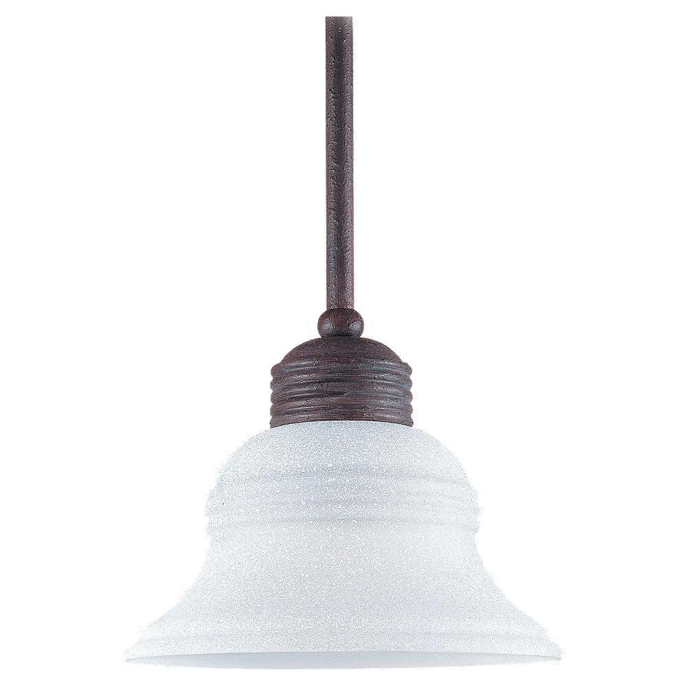 San Remo 1 light Textured Rust Patina Mini Pendant